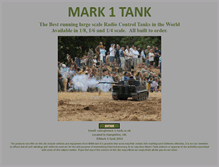 Tablet Screenshot of mark-1-tank.net